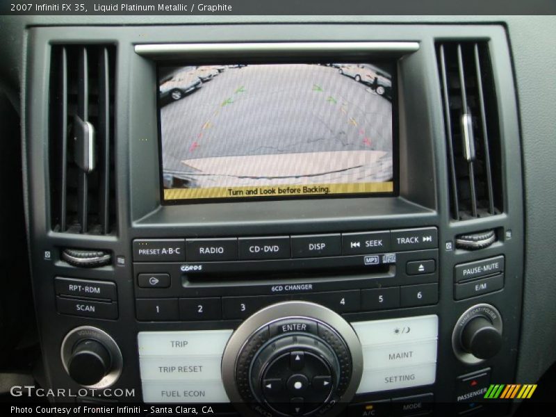 Liquid Platinum Metallic / Graphite 2007 Infiniti FX 35