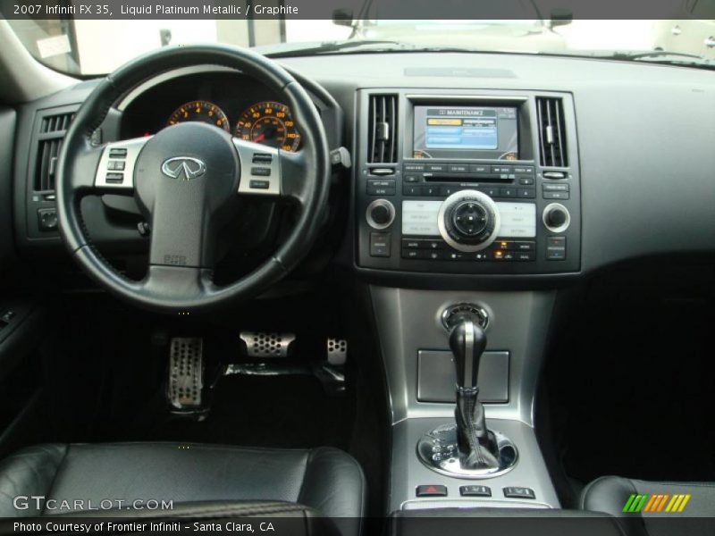 Liquid Platinum Metallic / Graphite 2007 Infiniti FX 35