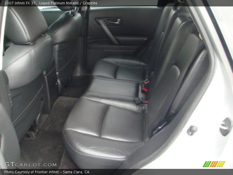 Liquid Platinum Metallic / Graphite 2007 Infiniti FX 35