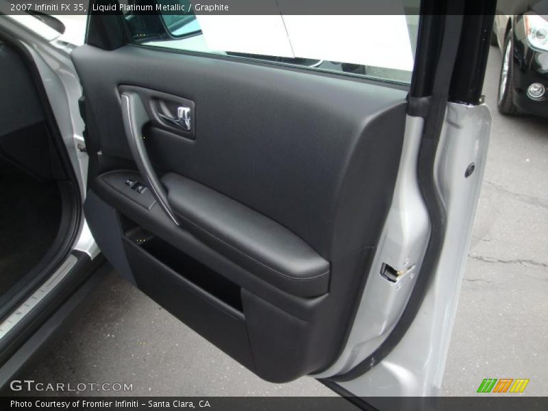 Liquid Platinum Metallic / Graphite 2007 Infiniti FX 35