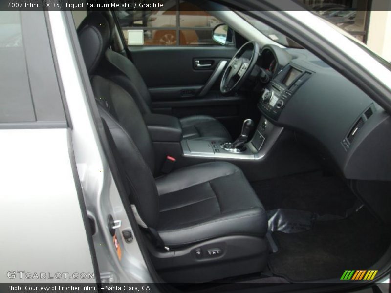 Liquid Platinum Metallic / Graphite 2007 Infiniti FX 35