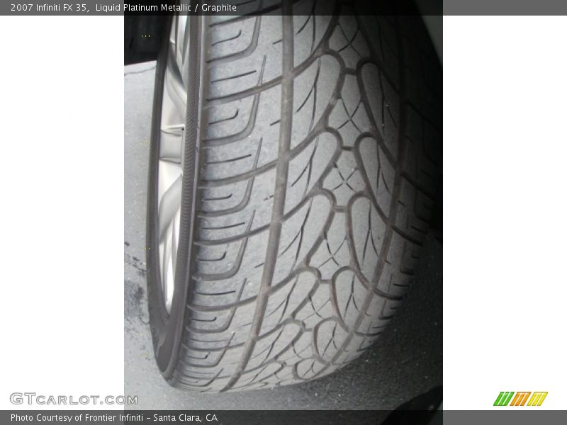 Liquid Platinum Metallic / Graphite 2007 Infiniti FX 35