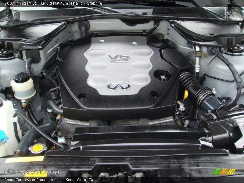 Liquid Platinum Metallic / Graphite 2007 Infiniti FX 35