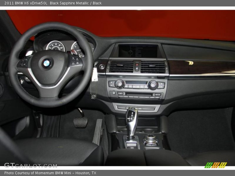 Black Sapphire Metallic / Black 2011 BMW X6 xDrive50i