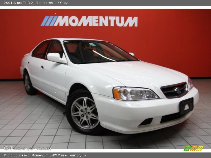 Taffeta White / Gray 2001 Acura TL 3.2