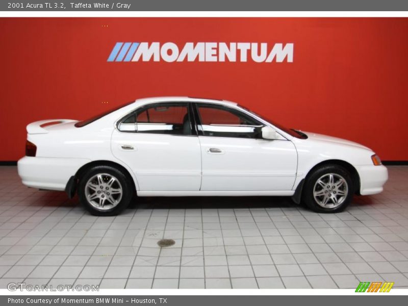 Taffeta White / Gray 2001 Acura TL 3.2
