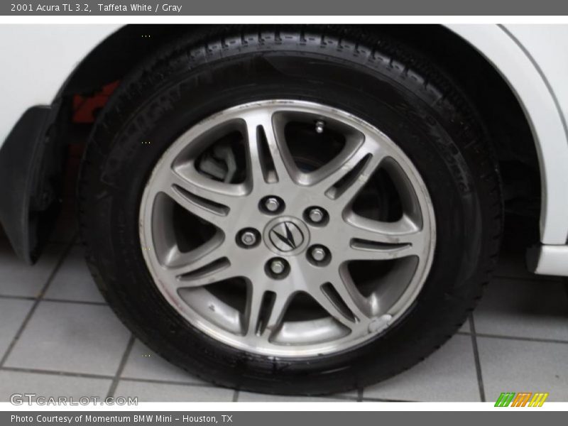 Taffeta White / Gray 2001 Acura TL 3.2