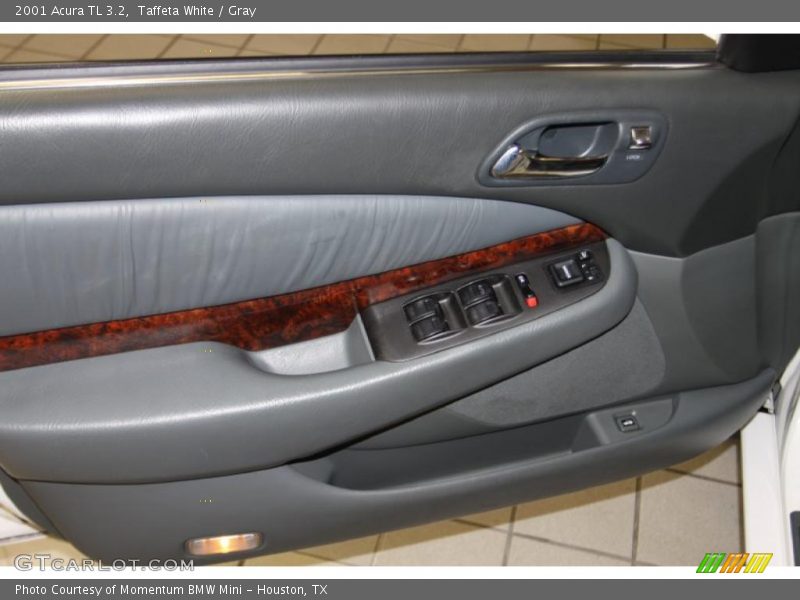 Taffeta White / Gray 2001 Acura TL 3.2