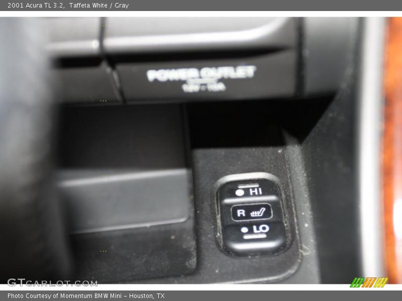 Taffeta White / Gray 2001 Acura TL 3.2