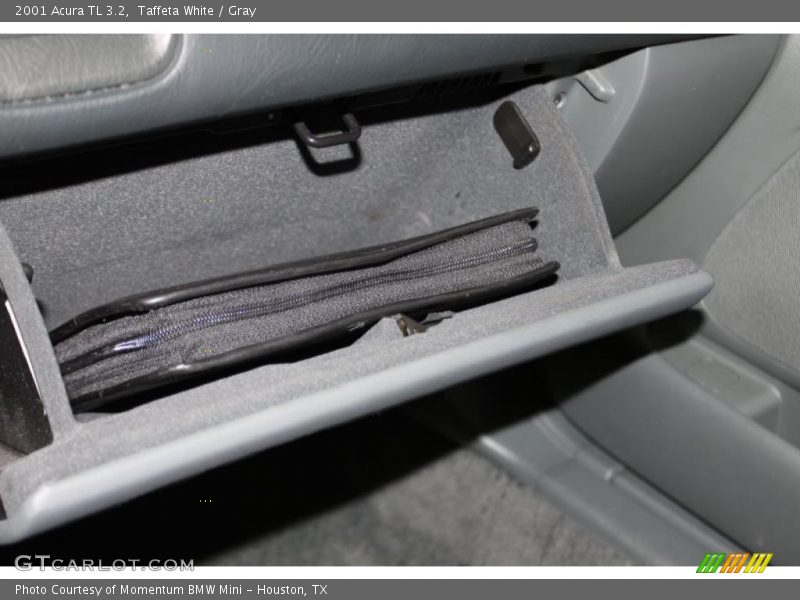 Taffeta White / Gray 2001 Acura TL 3.2