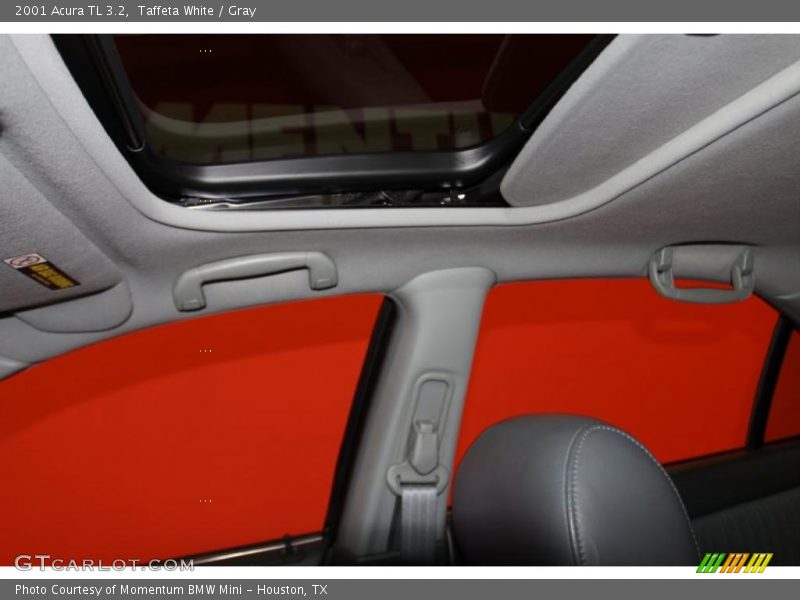 Taffeta White / Gray 2001 Acura TL 3.2