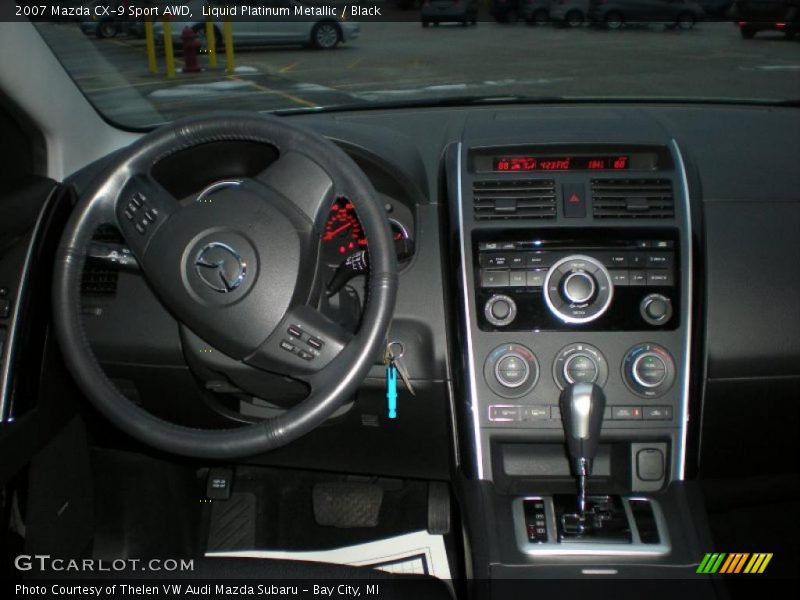 Liquid Platinum Metallic / Black 2007 Mazda CX-9 Sport AWD