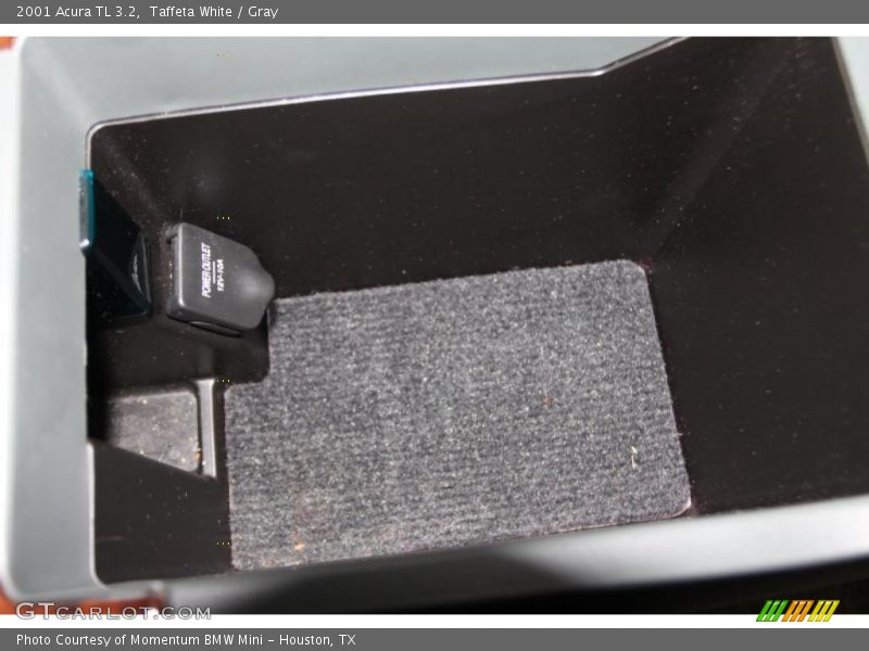 Taffeta White / Gray 2001 Acura TL 3.2