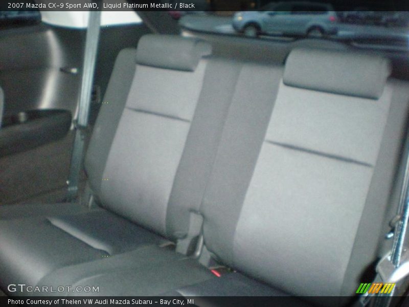 Liquid Platinum Metallic / Black 2007 Mazda CX-9 Sport AWD