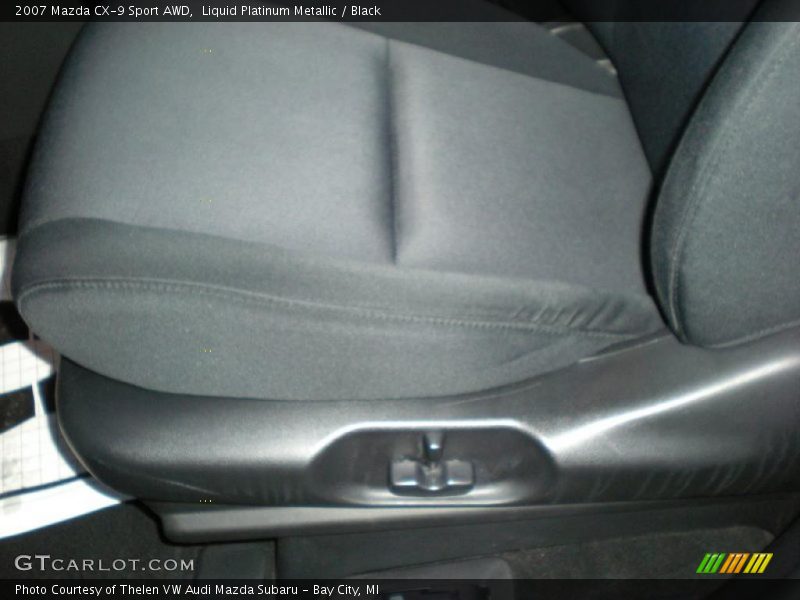 Liquid Platinum Metallic / Black 2007 Mazda CX-9 Sport AWD