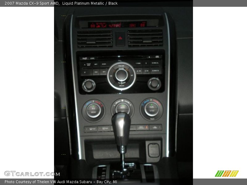 Liquid Platinum Metallic / Black 2007 Mazda CX-9 Sport AWD
