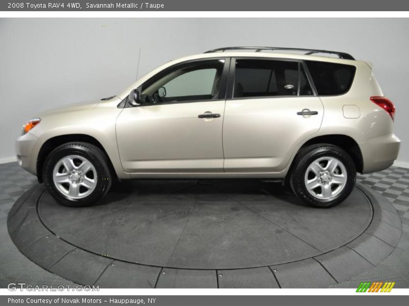Savannah Metallic / Taupe 2008 Toyota RAV4 4WD
