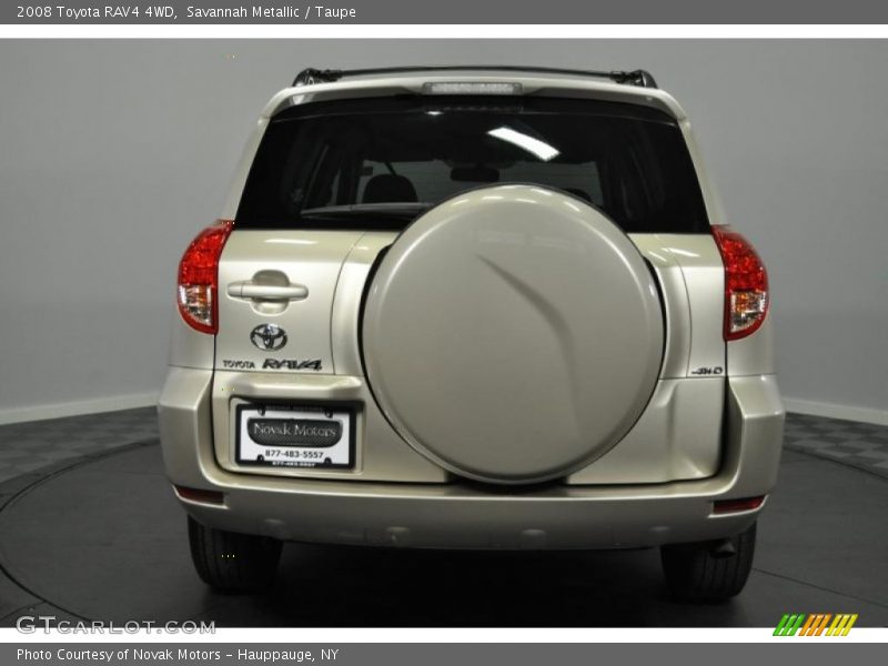 Savannah Metallic / Taupe 2008 Toyota RAV4 4WD