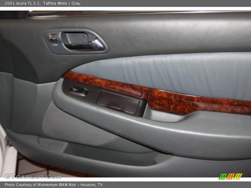 Taffeta White / Gray 2001 Acura TL 3.2