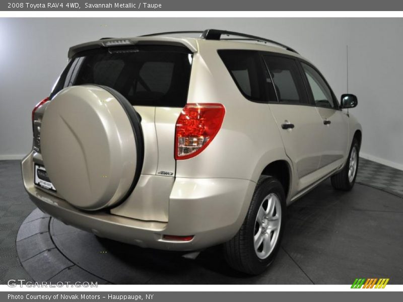 Savannah Metallic / Taupe 2008 Toyota RAV4 4WD