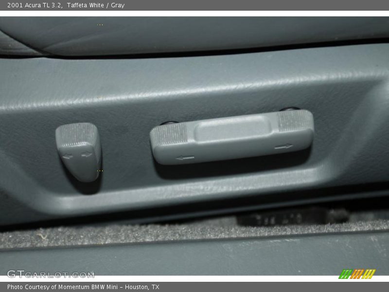 Taffeta White / Gray 2001 Acura TL 3.2