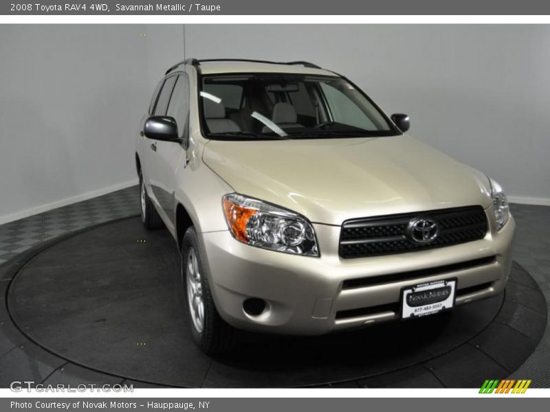 Savannah Metallic / Taupe 2008 Toyota RAV4 4WD