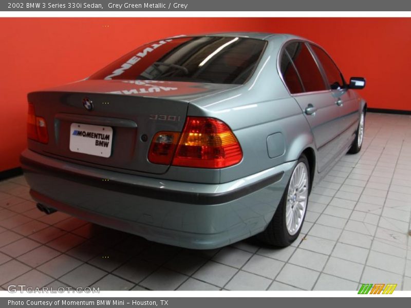 Grey Green Metallic / Grey 2002 BMW 3 Series 330i Sedan