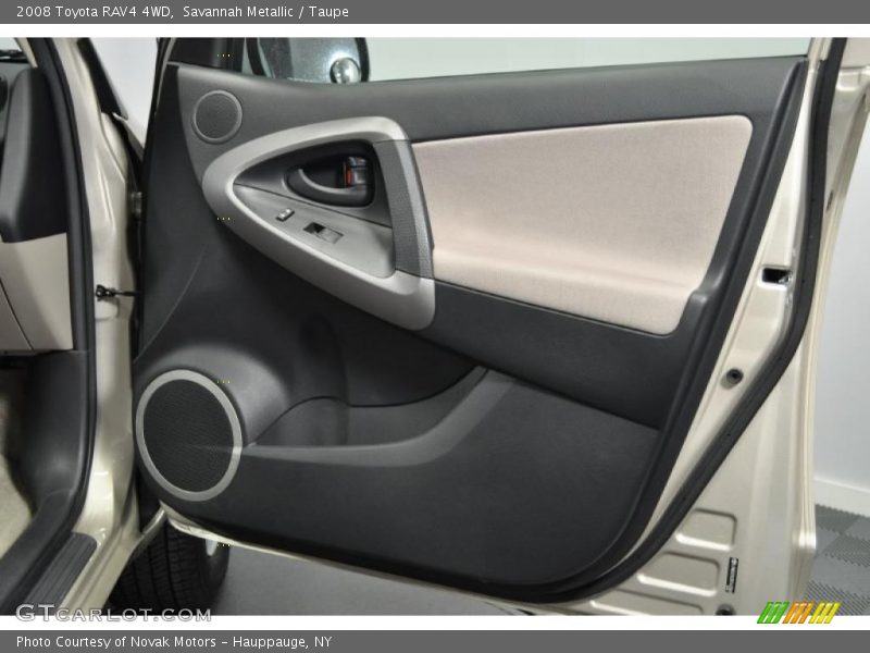Savannah Metallic / Taupe 2008 Toyota RAV4 4WD
