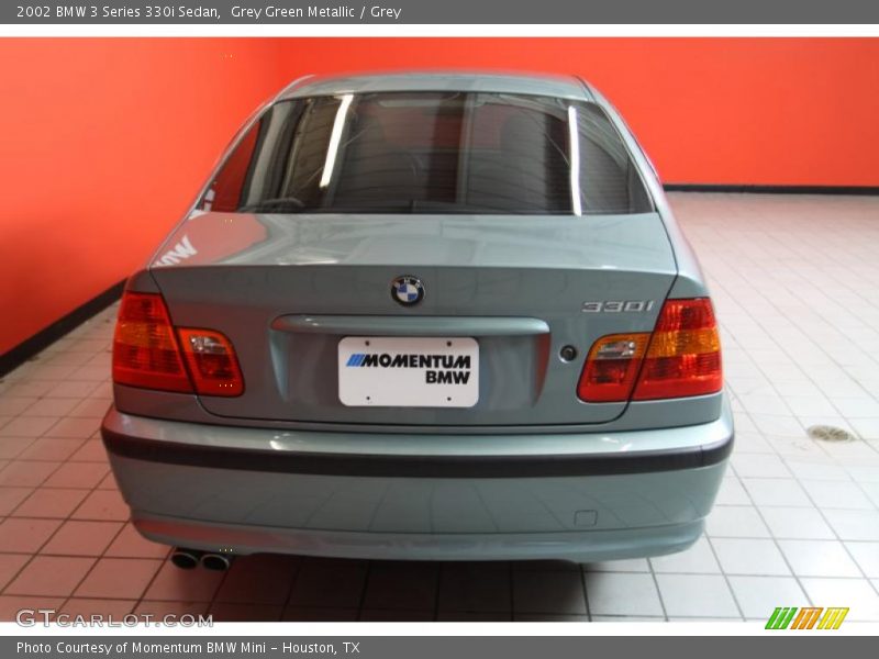 Grey Green Metallic / Grey 2002 BMW 3 Series 330i Sedan