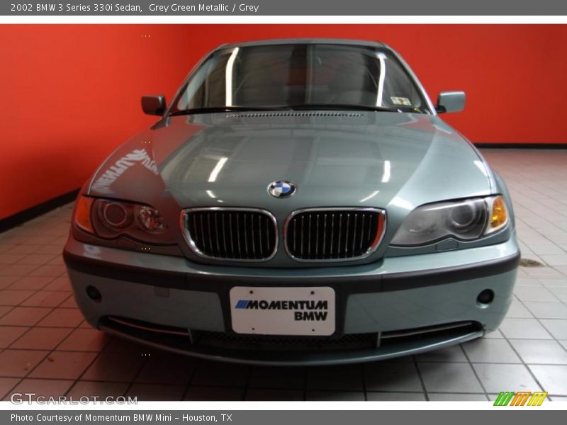 Grey Green Metallic / Grey 2002 BMW 3 Series 330i Sedan