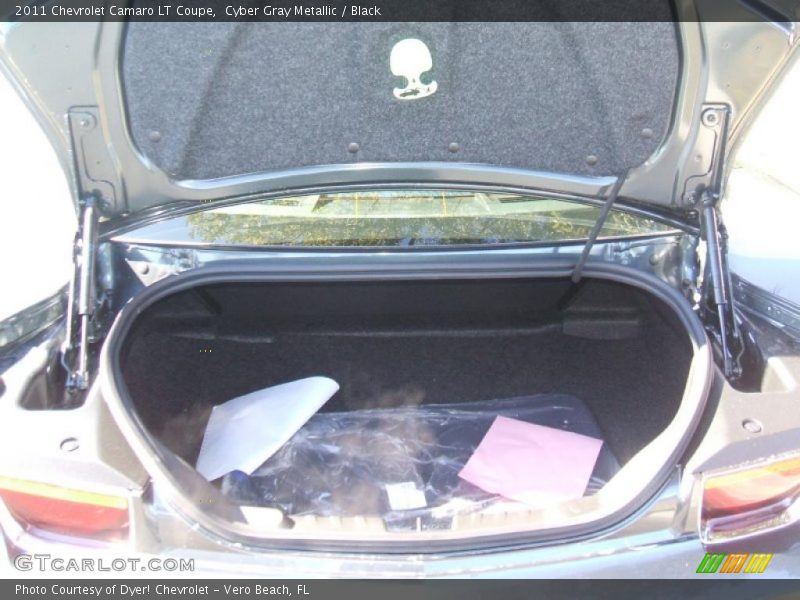 Cyber Gray Metallic / Black 2011 Chevrolet Camaro LT Coupe