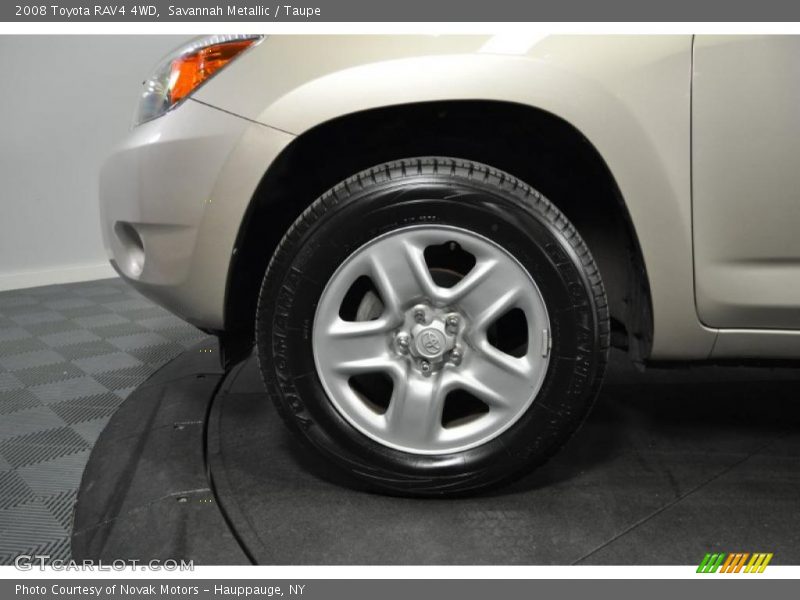 Savannah Metallic / Taupe 2008 Toyota RAV4 4WD