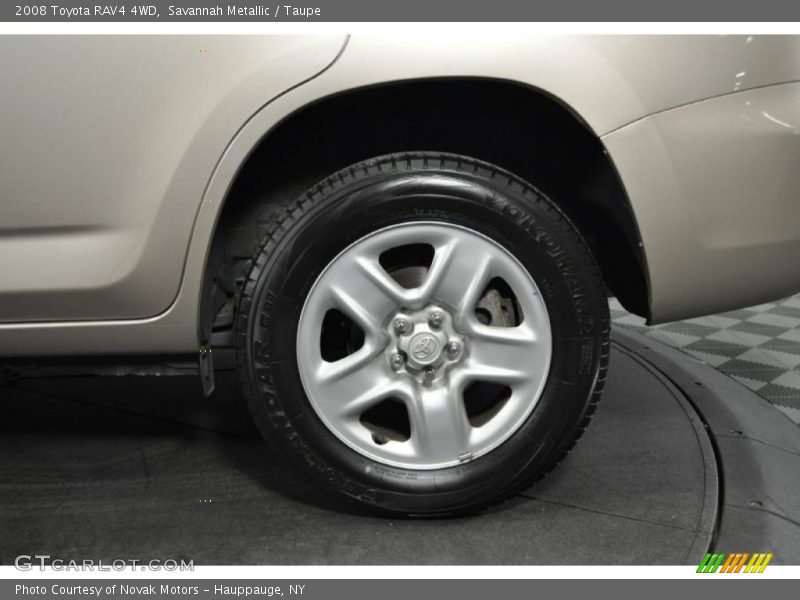 Savannah Metallic / Taupe 2008 Toyota RAV4 4WD
