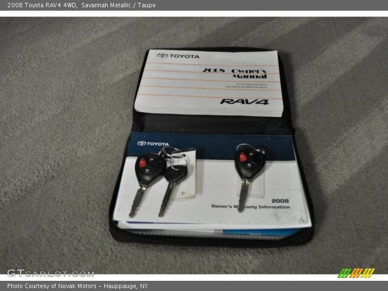 Savannah Metallic / Taupe 2008 Toyota RAV4 4WD