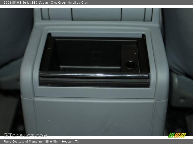 Grey Green Metallic / Grey 2002 BMW 3 Series 330i Sedan