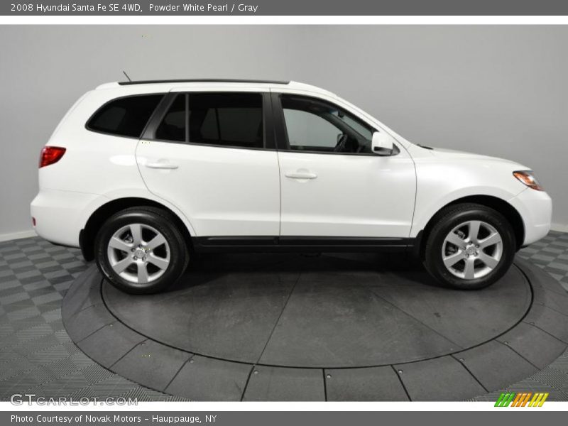  2008 Santa Fe SE 4WD Powder White Pearl