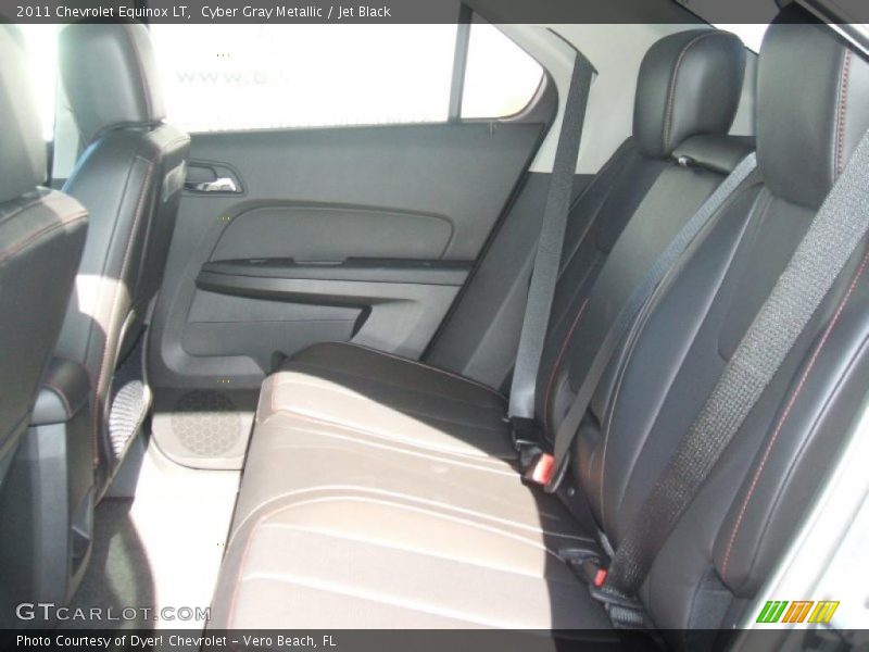 Cyber Gray Metallic / Jet Black 2011 Chevrolet Equinox LT