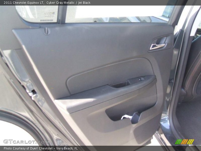 Cyber Gray Metallic / Jet Black 2011 Chevrolet Equinox LT
