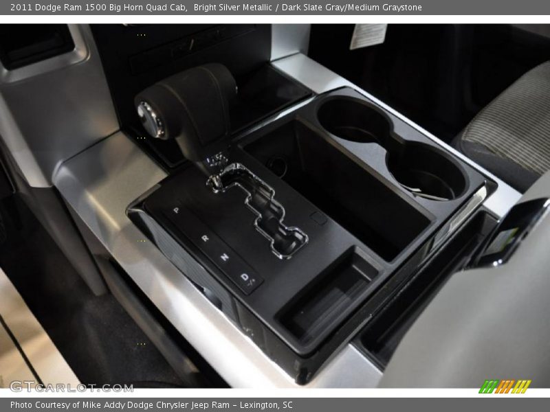 Bright Silver Metallic / Dark Slate Gray/Medium Graystone 2011 Dodge Ram 1500 Big Horn Quad Cab