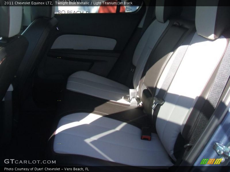 Twilight Blue Metallic / Light Titanium/Jet Black 2011 Chevrolet Equinox LTZ