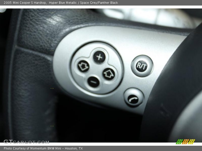 Hyper Blue Metallic / Space Grey/Panther Black 2005 Mini Cooper S Hardtop