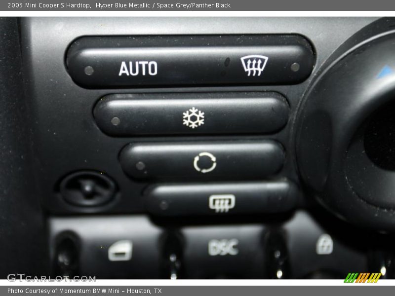 Hyper Blue Metallic / Space Grey/Panther Black 2005 Mini Cooper S Hardtop