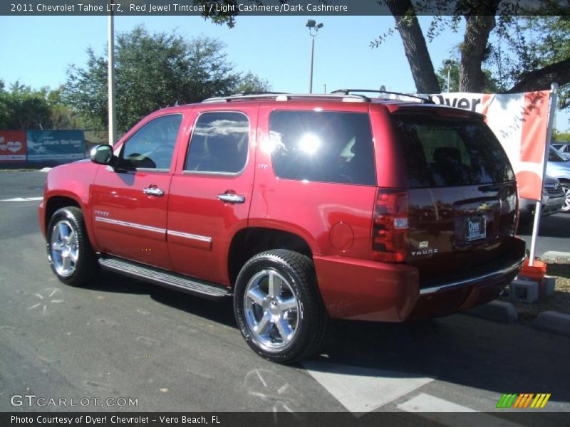 Red Jewel Tintcoat / Light Cashmere/Dark Cashmere 2011 Chevrolet Tahoe LTZ