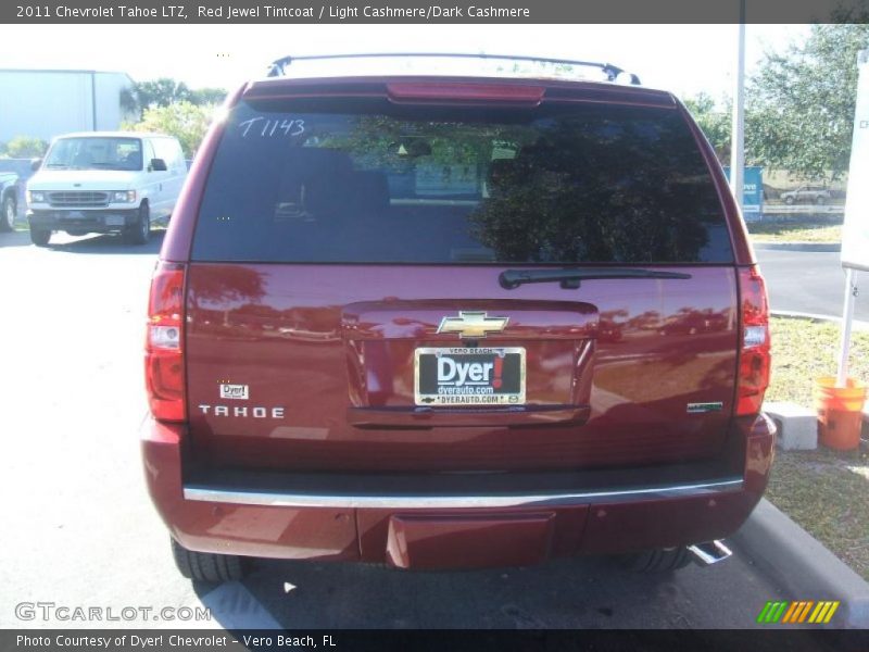 Red Jewel Tintcoat / Light Cashmere/Dark Cashmere 2011 Chevrolet Tahoe LTZ