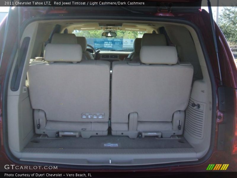 Red Jewel Tintcoat / Light Cashmere/Dark Cashmere 2011 Chevrolet Tahoe LTZ