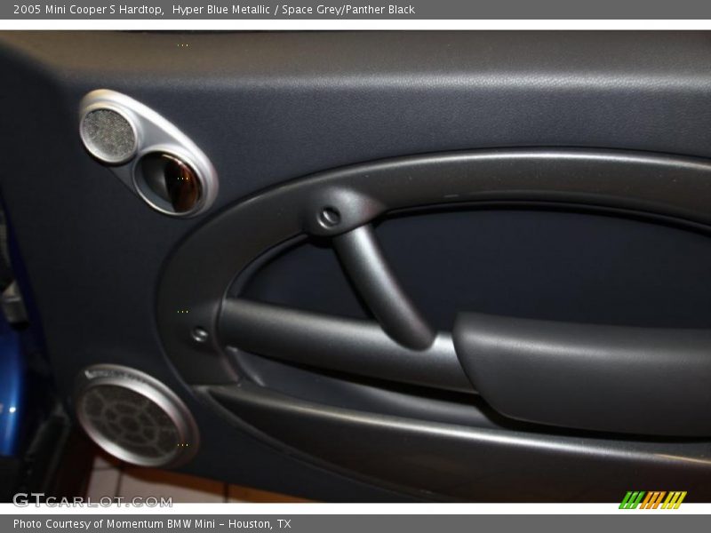 Hyper Blue Metallic / Space Grey/Panther Black 2005 Mini Cooper S Hardtop