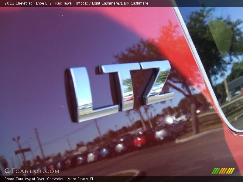 Red Jewel Tintcoat / Light Cashmere/Dark Cashmere 2011 Chevrolet Tahoe LTZ