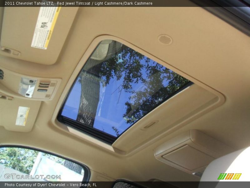 Red Jewel Tintcoat / Light Cashmere/Dark Cashmere 2011 Chevrolet Tahoe LTZ
