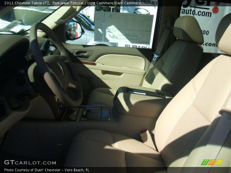 Red Jewel Tintcoat / Light Cashmere/Dark Cashmere 2011 Chevrolet Tahoe LTZ