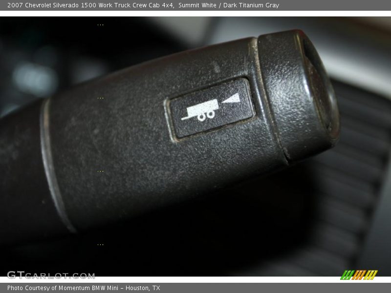 Summit White / Dark Titanium Gray 2007 Chevrolet Silverado 1500 Work Truck Crew Cab 4x4